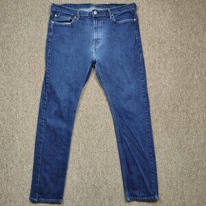 LEVI'S 510 Jeans Men's 38x32 Blue Skinny Fit Cotton Blend Stretch Denim